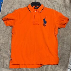 Polo by Ralph Lauren Men's Vibrant Orange Polo Shirt